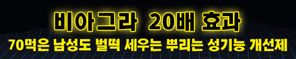 비아그라 20배 효과